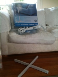 The not-even-half-assembled self-assembly fan